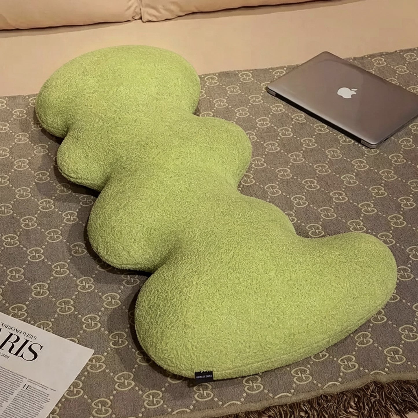 ergonomisches Kuschelkissen mit Wellendesign Brehn