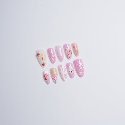 Festliche Nagelschablonen Brehn