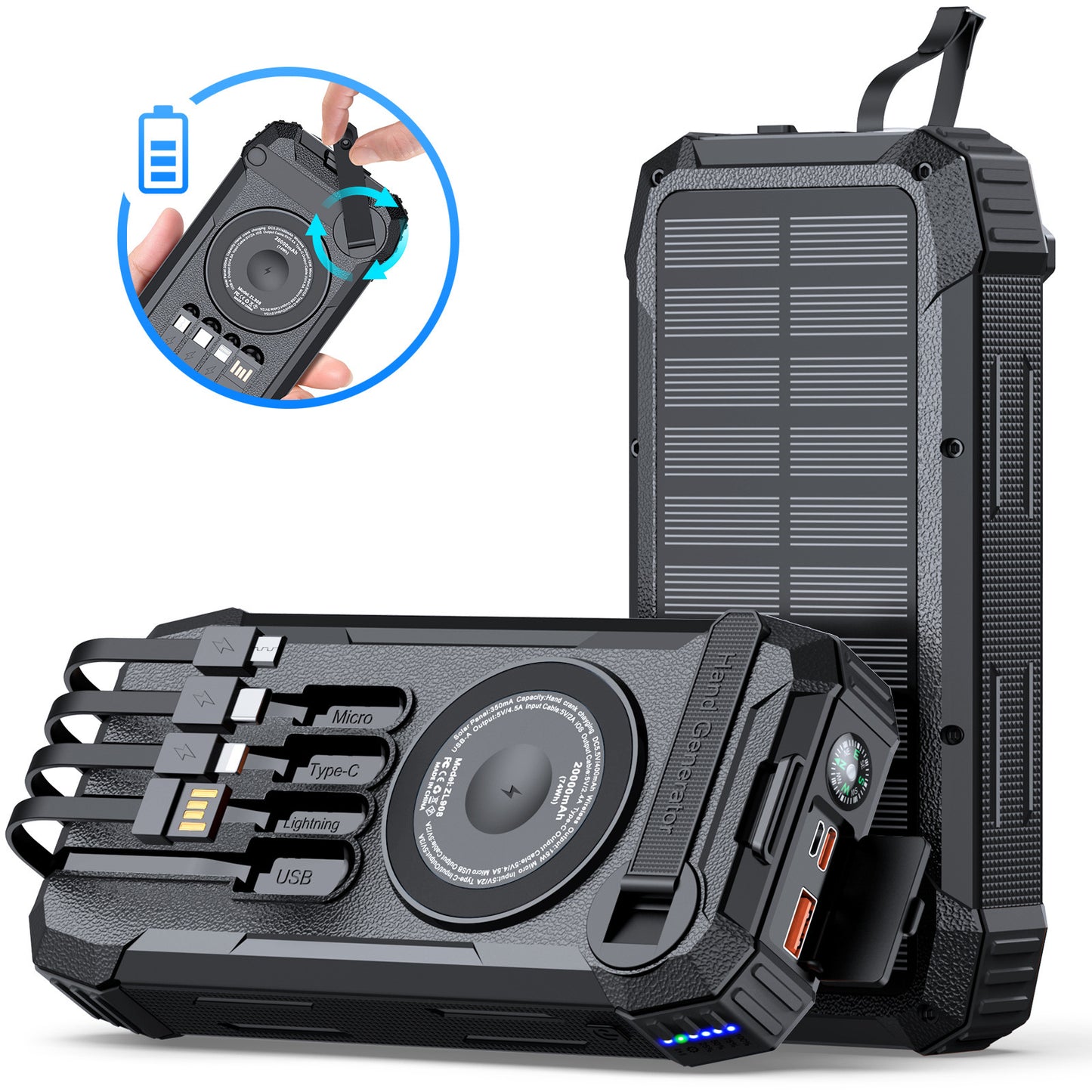 Solar Powerbank Brehn