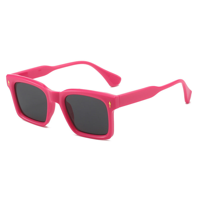 Damen stilvolle quadratische Sonnenbrille Brehn