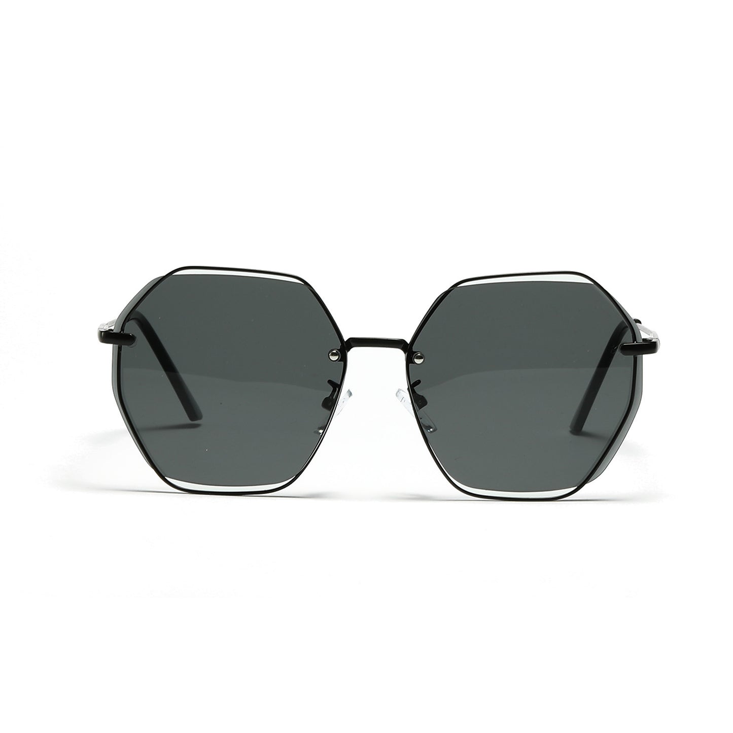 Damen modische achteckige Sonnenbrille mit elegantem Rahmen Brehn