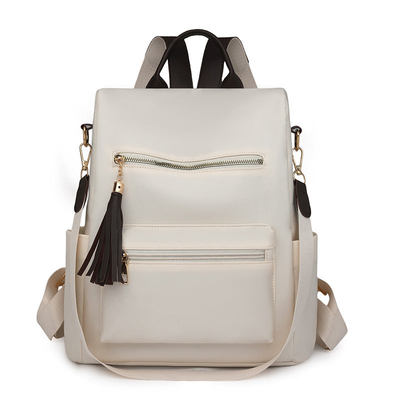 Eleganter Multi-Taschen-Rucksack mit abnehmbarem Gurt Brehn