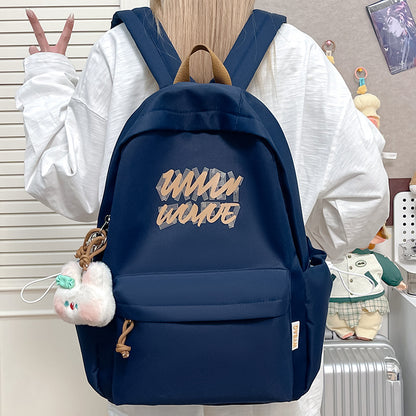 Trendiger Grafikdruck Rucksack Brehn