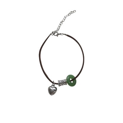 Herzen Charm verstellbares Armband Brehn