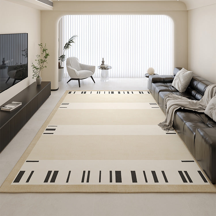 Zeitgenössischer Klavier-Tasten-Design-Teppich