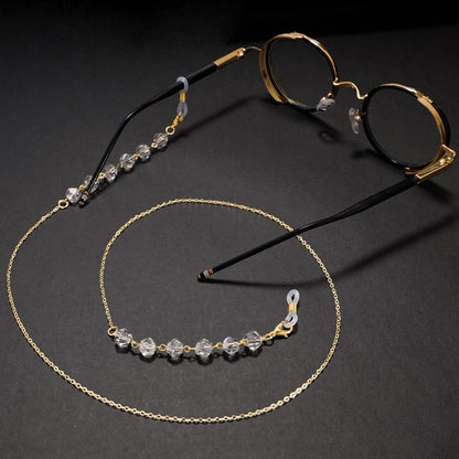 Elegante kristallbesetzte Brillen Kette Brehn