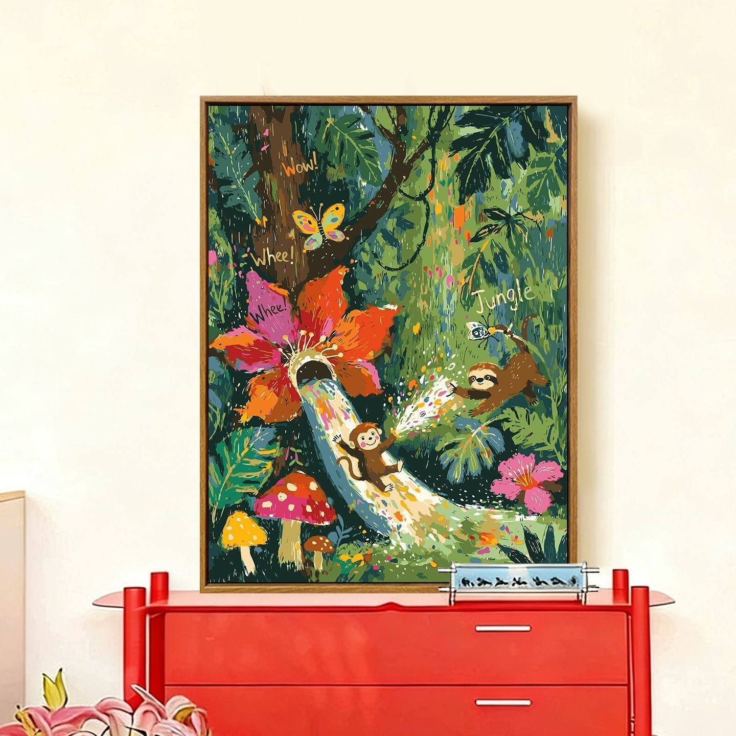 Launische, urlaubsbezogene Wandkunst Brehn