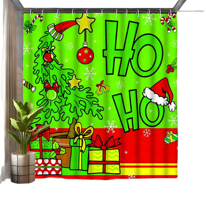 Festliches Weihnachtsbaddekor-Set Brehn