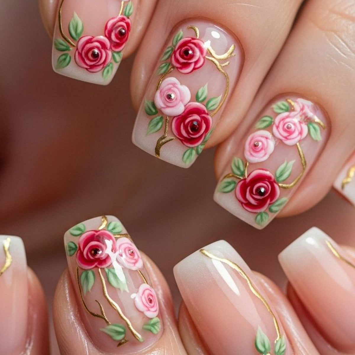 Floral Art Nageldesign Brehn