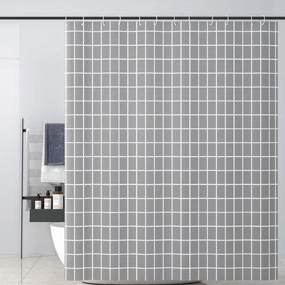 Moderne geometrische Muster Duschvorhang Brehn