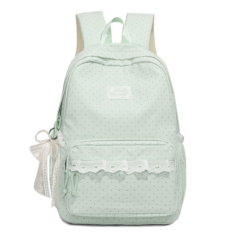 Stylischer Punkte Rucksack Brehn