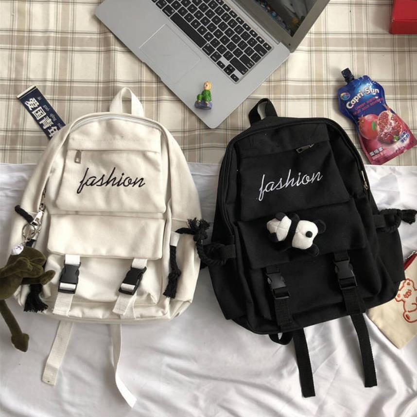 Trendige Canvas-Rucksack Brehn
