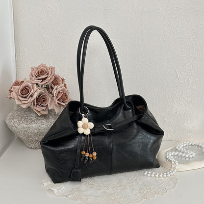 Geräumige Leder-Tote