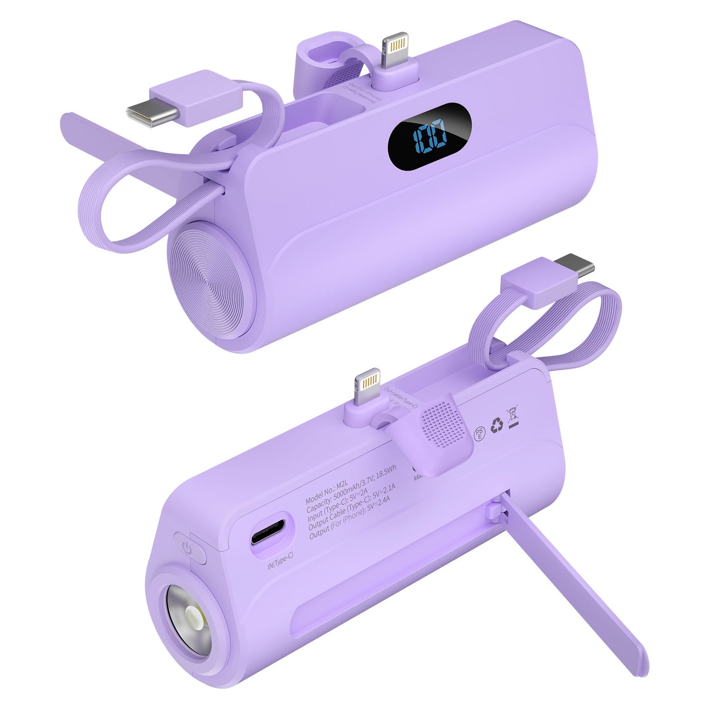 Tragbares Powerbank mit Integriertem Lautsprecher Brehn