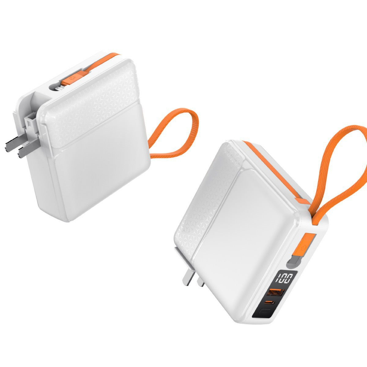 Kompakte Schnelllade-Powerbank mit Lcd-Anzeige und Integrierter Sicherheitstechnologie Brehn