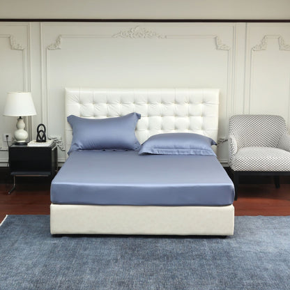 Luxuriöses Satin-Spannbettlaken-Set mit seidig-glattem Finish