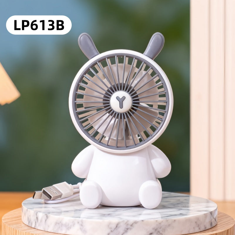 Damen Tragbarer USB Handventilator im niedlichen Tierdesign Brehn