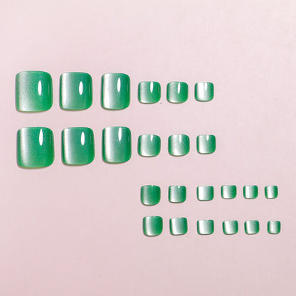 Premium Gel Press-On Toenail Art Set Brehn