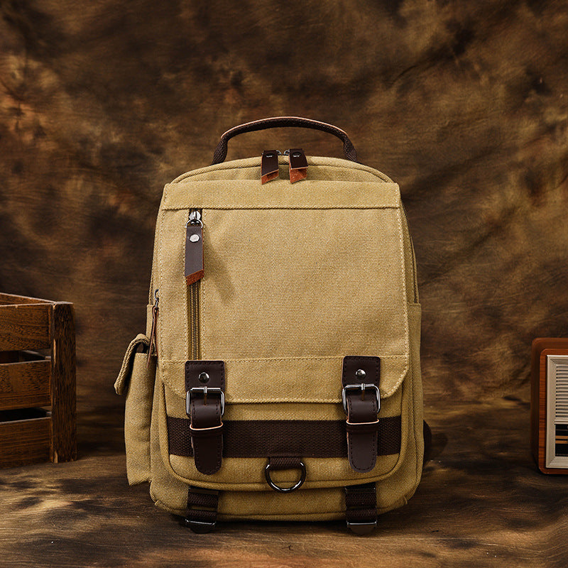 Vielseitige Canvas Messenger Bag Brehn