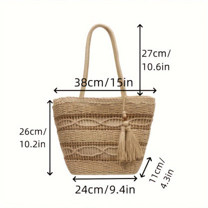 Stylische und Geräumige Makramee Tasche Brehn