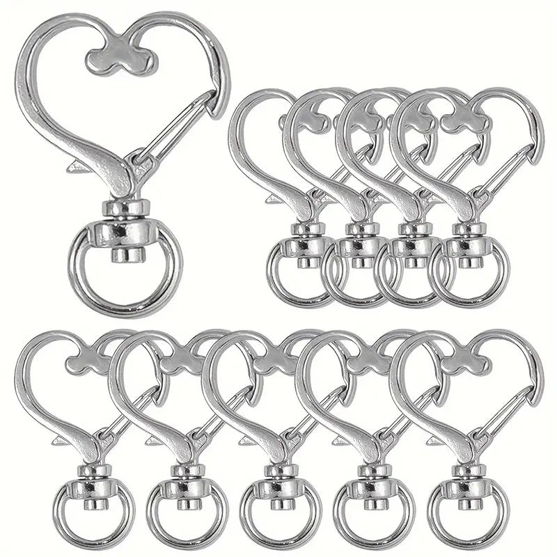 Herzförmige Snap-Haken Clips Brehn