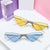 Damen stilvolle Cat-Eye Brille Brehn