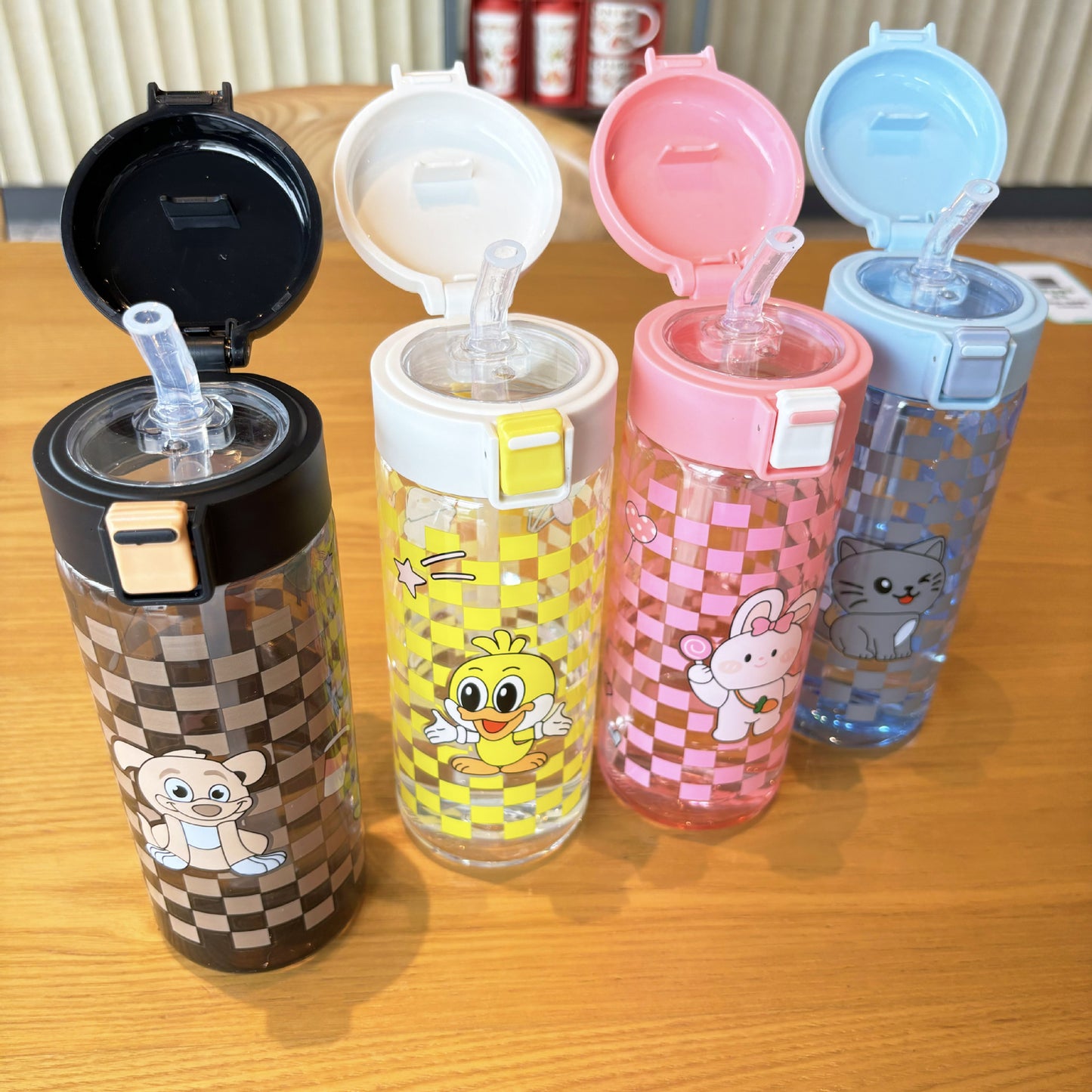 Damen lustige Trinkflasche mit versiegeltem Deckel Brehn