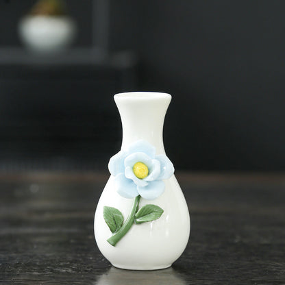 Elegante Florale Keramische Vase Brehn