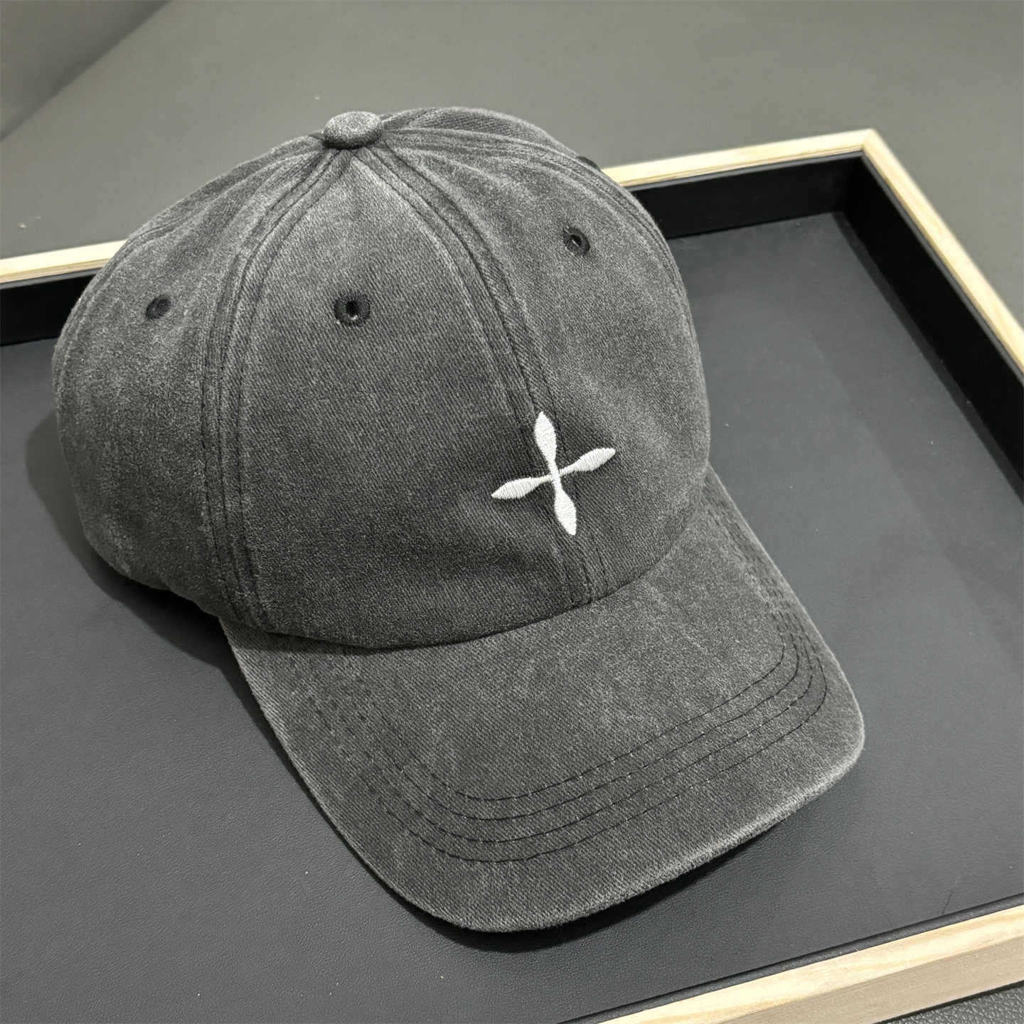 Unisex Vintage-inspirierte weiche Twill-Mütze Brehn