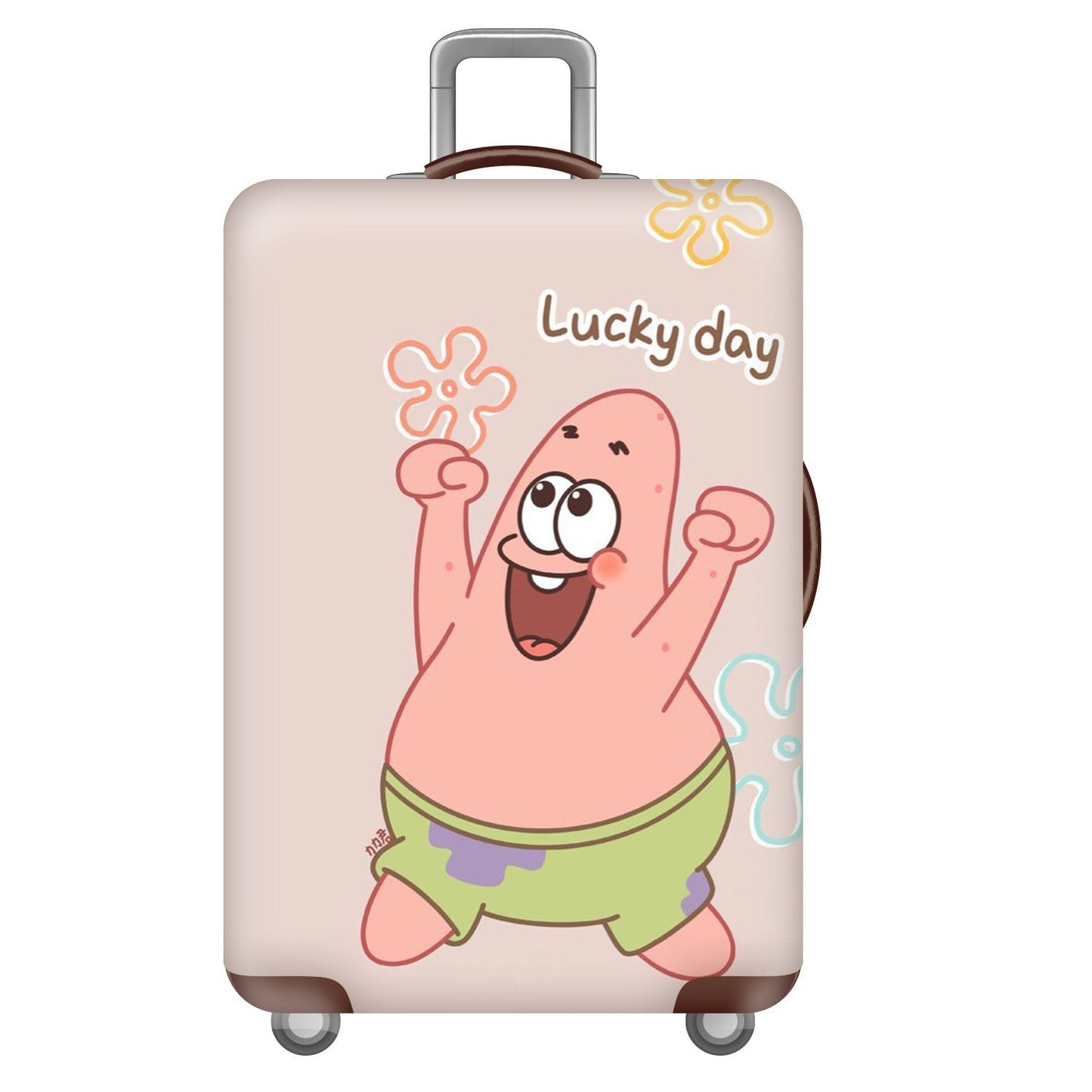 Unisex Hartschalenreisekoffer mit buntem Cartoon-Motiv Brehn
