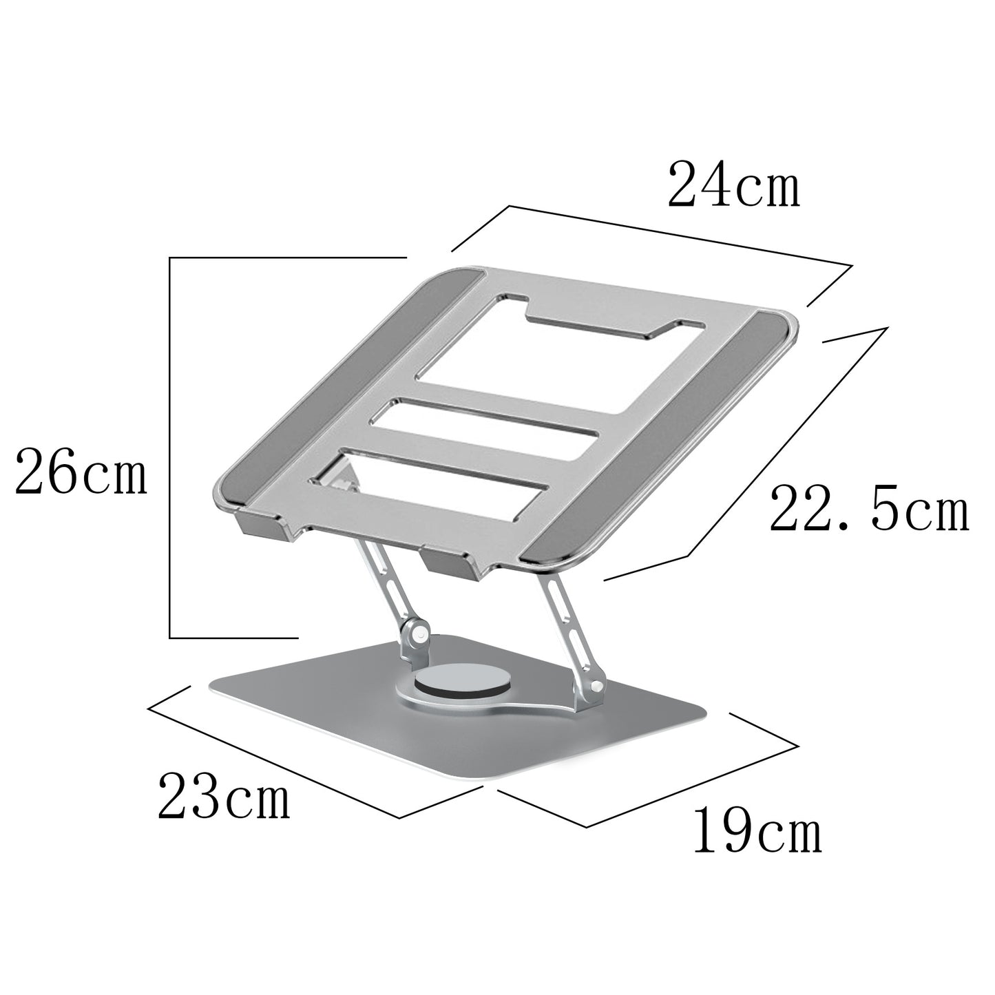 Höhenverstellbarer Laptop-Ständer Brehn