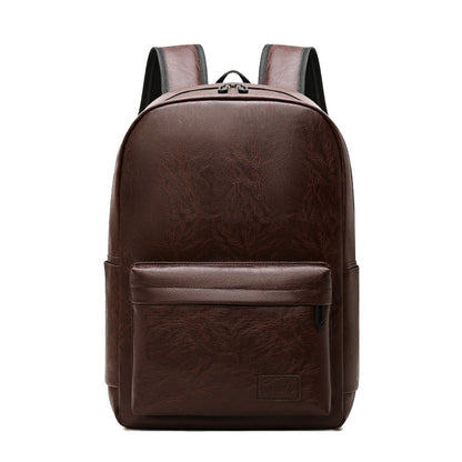 Ledertexturierten Rucksack Brehn
