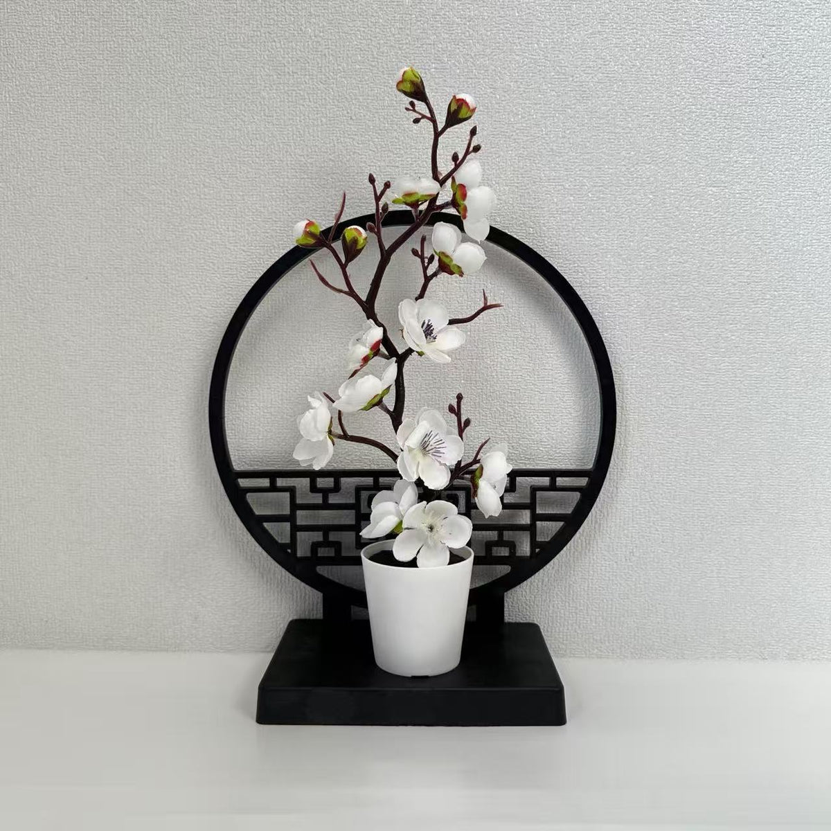 Elegante dekorative Blumentapschule für die Innenraumdekoration