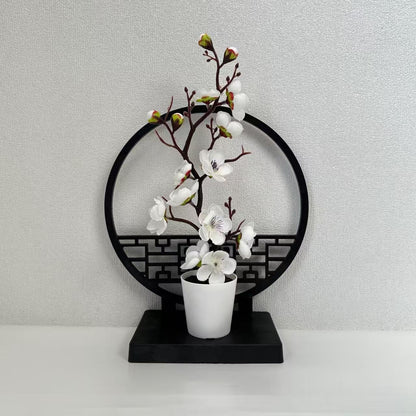 Elegante dekorative Blumentapschule für die Innenraumdekoration