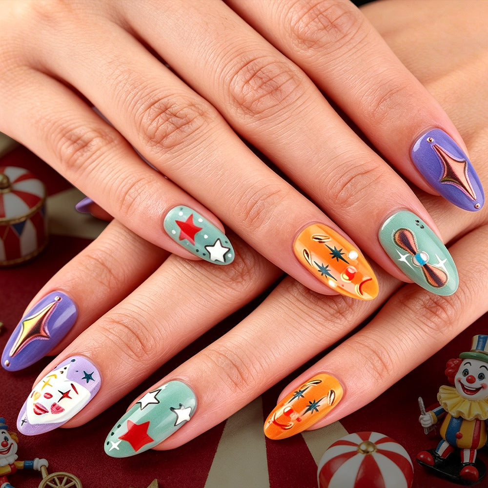 Künstlerisch Themen Künstliche Nagelkunst Set Brehn