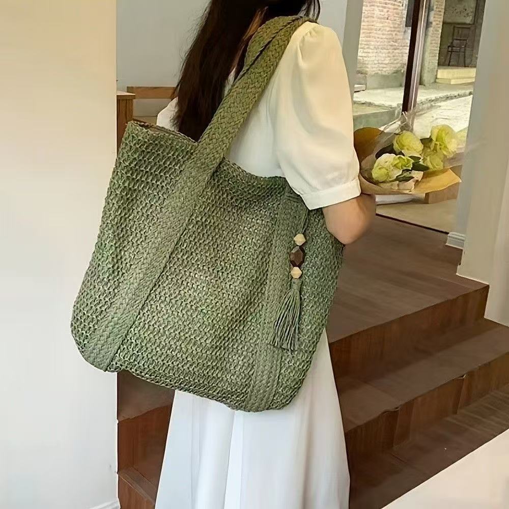 Handtasche Im Modernen Makramee-Stil Brehn