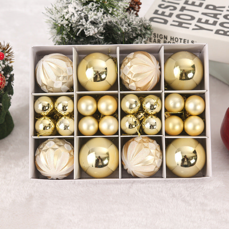 Premium Bruchfeste Weihnachtsbaumkugeln Set Brehn