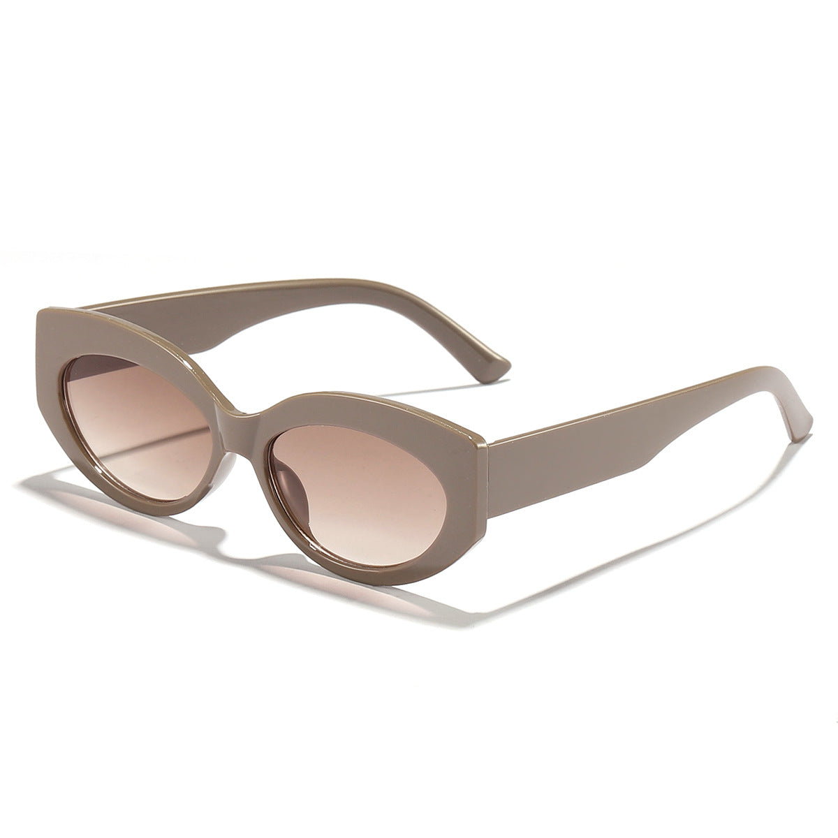 Damen Cat-Eye Sonnenbrille mit verspieltem Transparenzdesign Brehn