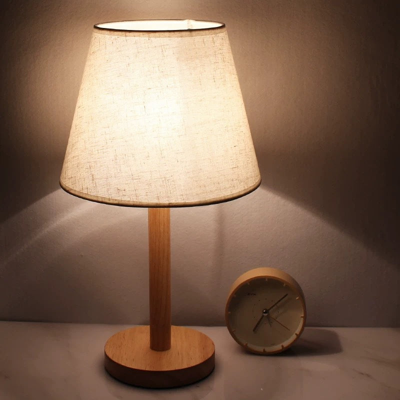 Moderne Holz Tischlampe