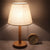 Moderne Holz Tischlampe