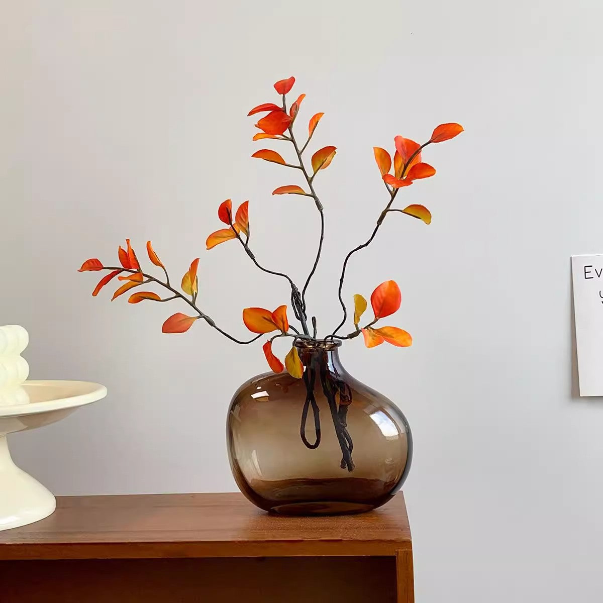 Handgefertigte dekorative Blumenvase