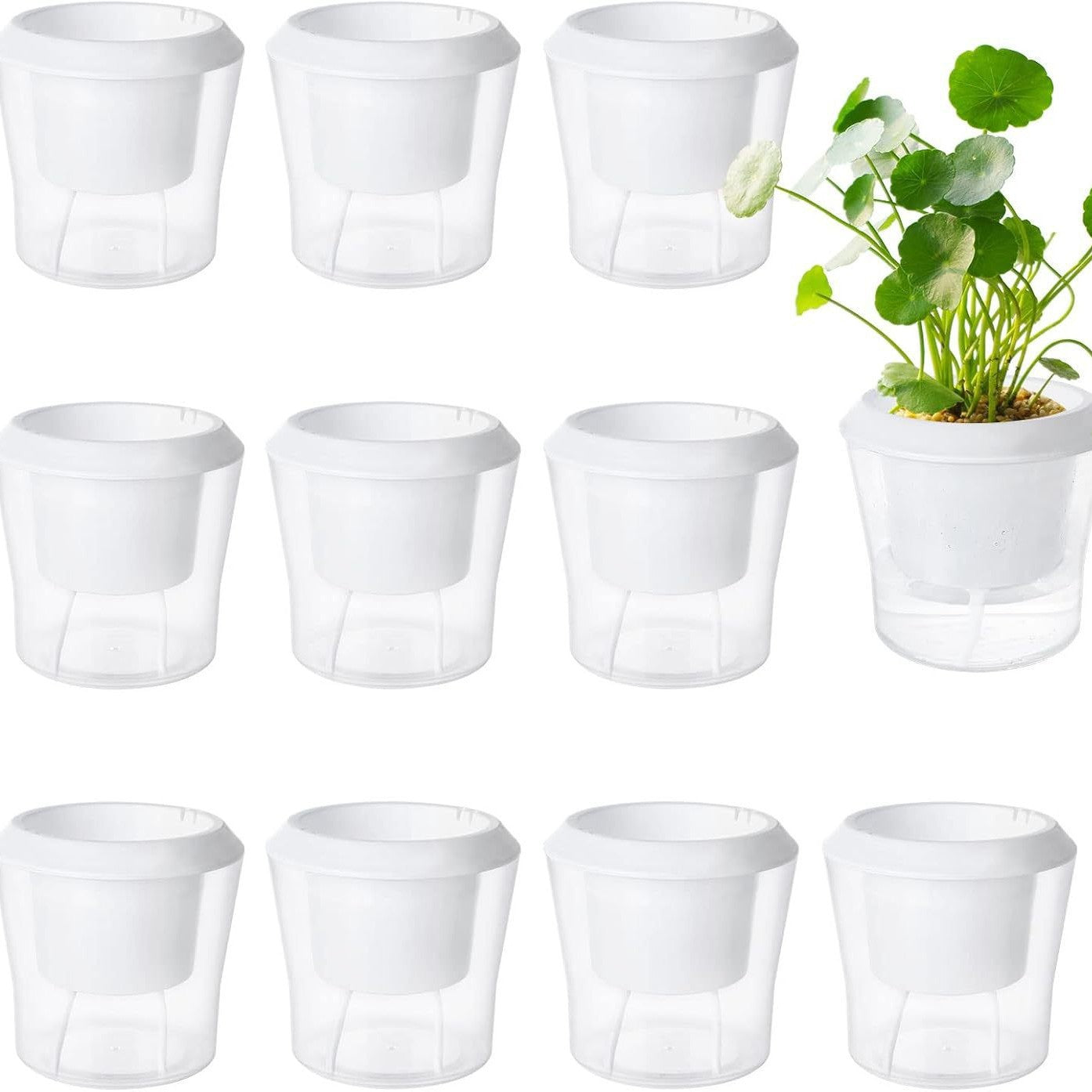 Selbstbewässernder Blumentopf-Set Brehn