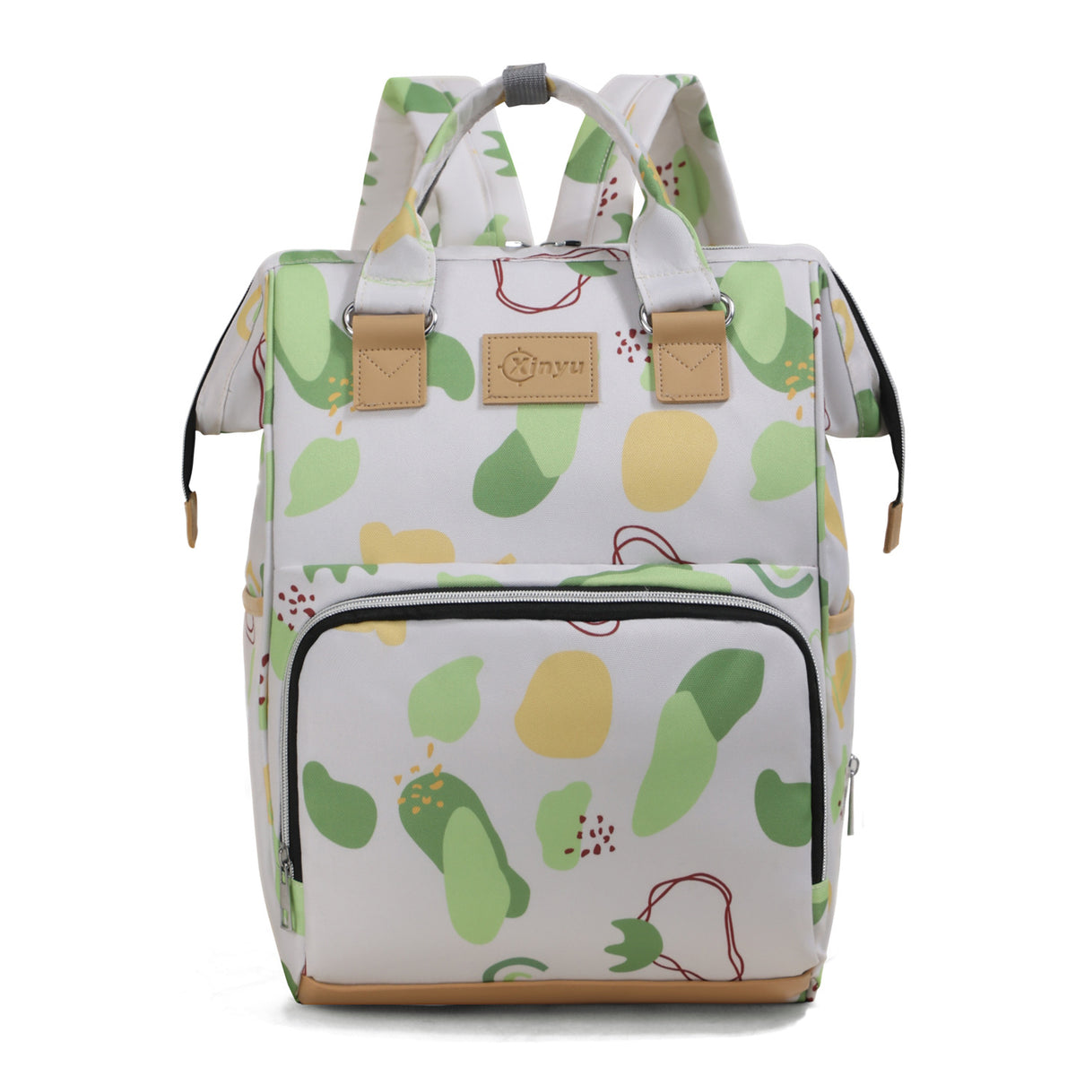 Stylische Mehrfach-Taschen Wickelrucksack Brehn