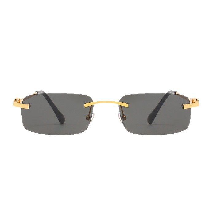Damen elegante Halbrahmenbrille mit komfortablen Nasenpads Brehn