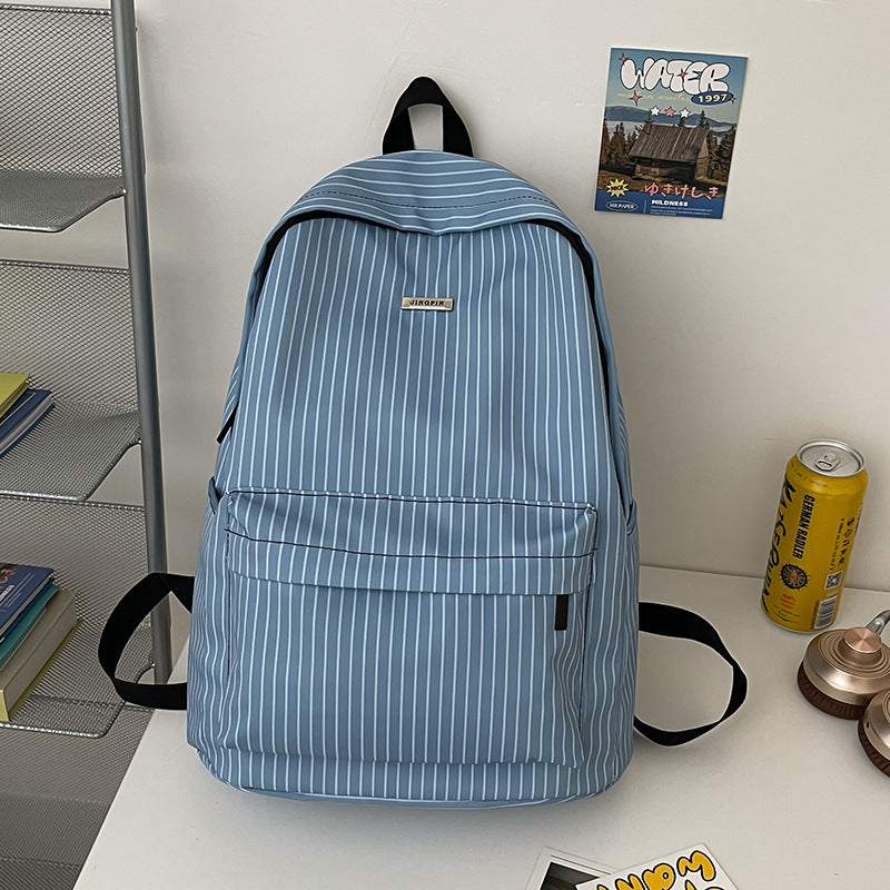 Stylische Gestreifte Rucksack