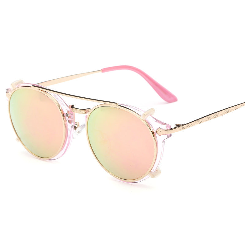 Damen designorientierte Sonnenbrille mit hochwertigem Metallrahmen Brehn
