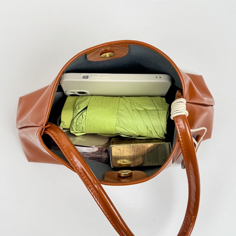 Elegante strukturierte Handtasche