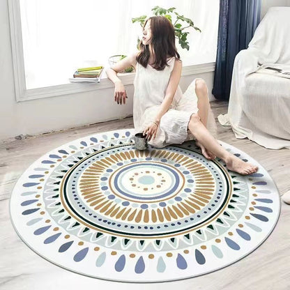 Bohemian Geometrisches Muster Teppich Brehn