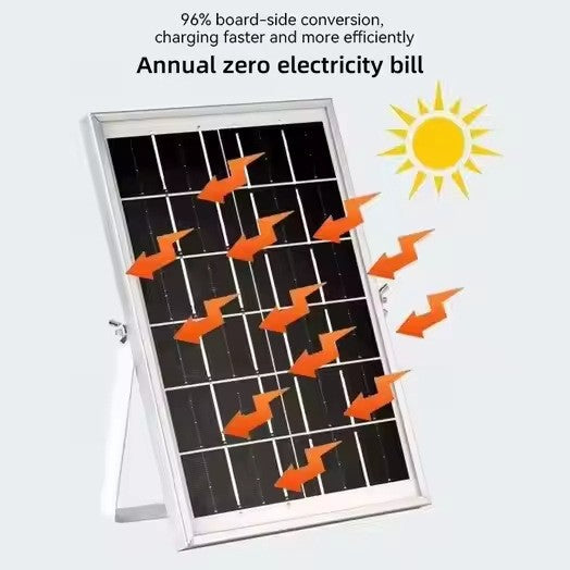 Damen Solarbetriebener Tischventilator mit intelligentem Steuerungssystem Brehn