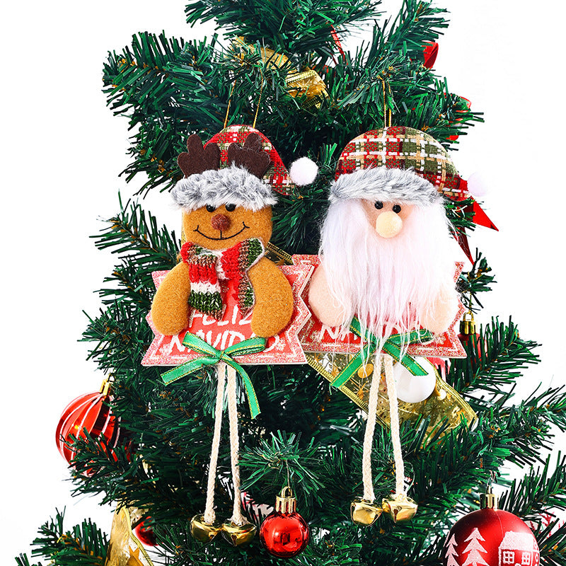 Niedlicher Schneemann Weihnachtsbaum-Anhänger Brehn